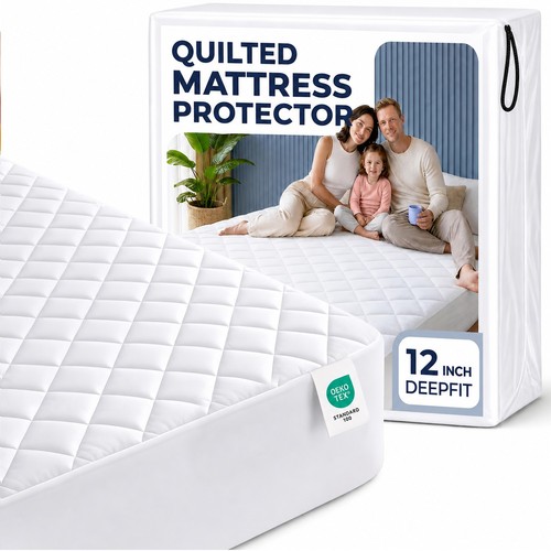 Extra deep quilted matress - quilted,