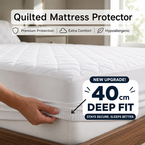 Extra deep quilted mattress - extra,