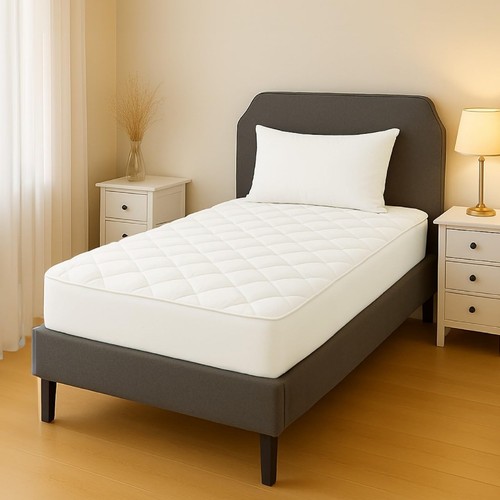 Single bed quilted mattress - single,