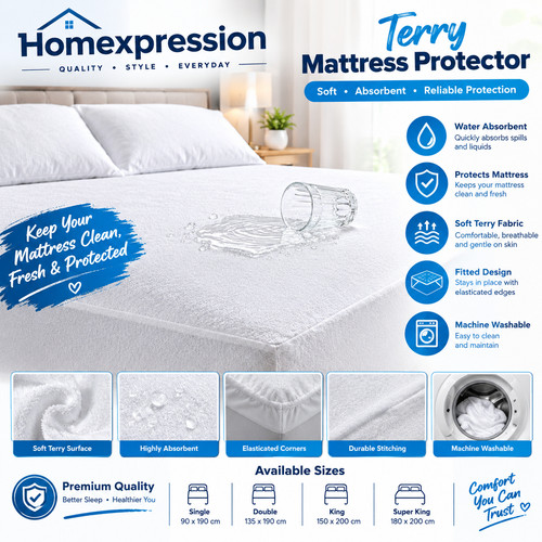 Mattress protector terry - protector, extra