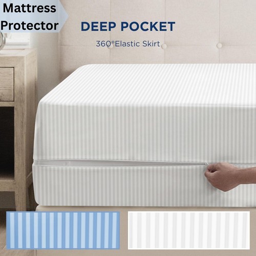 Zip cover mattress protector - zip,