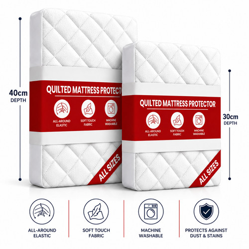 Extra deep quilted mattress - extra,