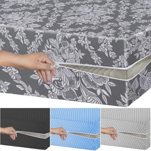 Zipped mattress cover - zipped,
